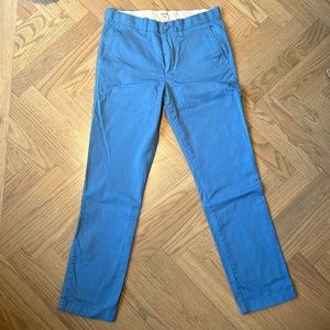 Boys Slim Fit JCrew Chinos, size 14 in Blue